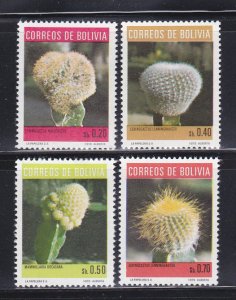 Bolivia 550-553 Set MNH Cacti