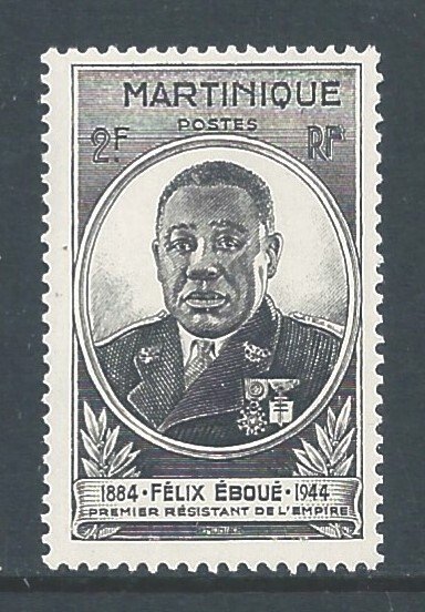 Martinique #196 MH 2fr Eboue Issue