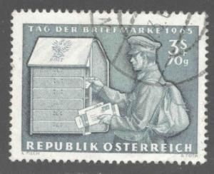 Austria Scott B321 Used 1965 stamp day