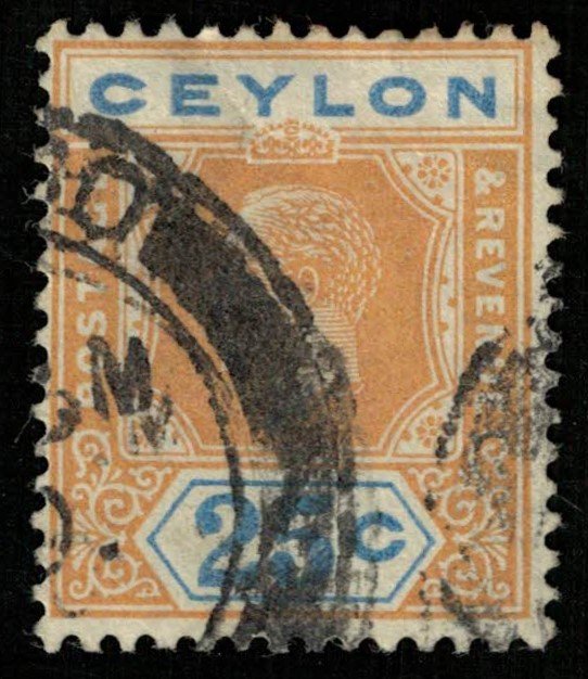 Ceylon, 25 c, King George V (2786-Т)