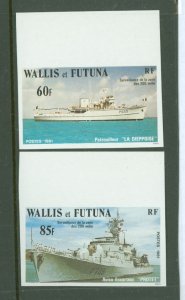 Wallis & Futuna Islands #276-277 Mint (NH) Single (Complete Set)