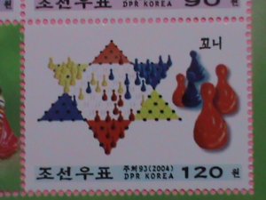 ​KOREA STAMP 2004 SC#4364 TRITIONAL KOREAN  CHESS  MNH SHEET-RARE.