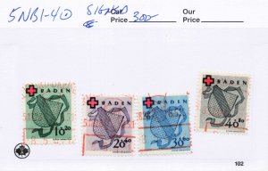 GERMANY 5NB1-4   USED  SIGNED