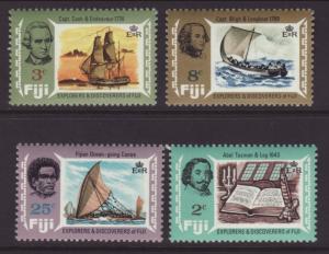 Fiji 293-296 Explorers MNH VF