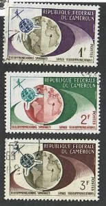 Cameroun; Scott 380-382;  1963; Precanceled; NH