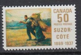 Canada - 1969 A.de F.Suzor, painter Sc# 492 - MNH (8812)