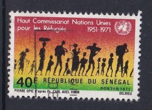 Senegal   #337   used   1971  refugees