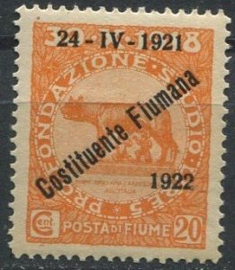 1922 Italy Fiume 146 Overprint - #53