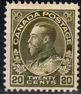 Canada #119 F-VF Unused CV $110.00 (P800)