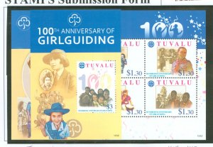 Tuvalu #1118-1119 Mint (NH) Souvenir Sheet (Scouts)