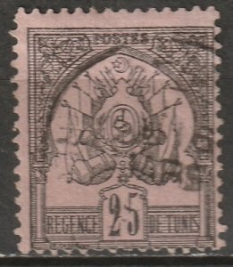 Tunisia 1888 Sc 5 used