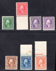 MOMEN: US STAMPS #424-429 MINT OG NH LOT #78414