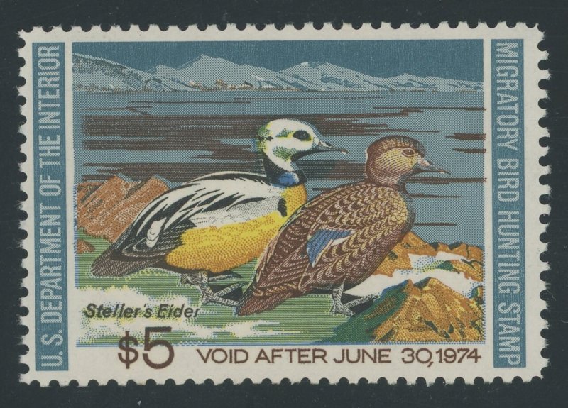 USA RW40 - 1973 Federal Duck Stamp - F/VF Mint never hinged