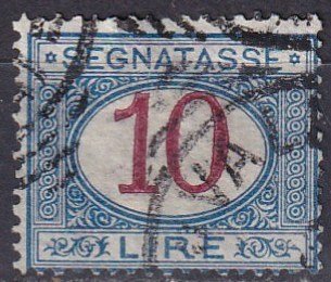 Italy #J20   Used  CV $8.00  (Z7027)