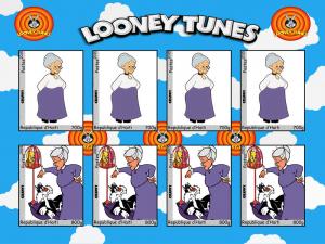 HAITI SHEET CINDERELLA IMPERF LOONEY TUNES GRANNY #7#