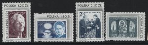 POLAND, 3705-3708 , MNH, SET