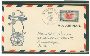 United States #C23 On Cover