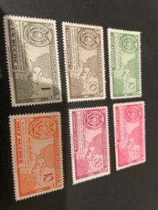 Ecuador sc 423-428 MNH comp set