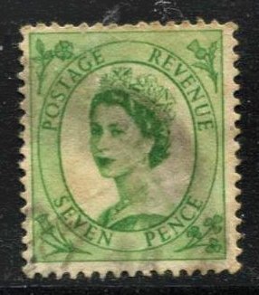 STAMP STATION PERTH GB #301 QEII Definitive  Used 1952-54
