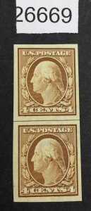 US STAMPS #346 MINT OG H LINE PAIR LOT #26669