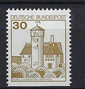 Germany Bund Scott # 1234, mint nh, variation SE bottom