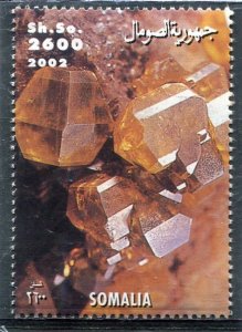 Somalia 2002 MINERALS set 1 value Perforated Mint (NH)