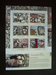 Stamps - Canada - Scott# 2002 - Mint Never Hinged Pane of 6 Stamps