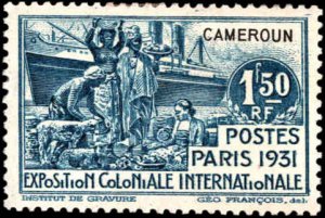 Cameroun #223-224, Complete Set(2), 1939, World Fairs, Hinged