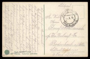 Austria 1914 WWI Feldpost Cover KuK Militpost Trebinje G93599