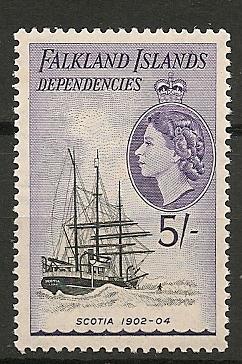 Falkland Islands Dependencies 1L31 mint CV $40