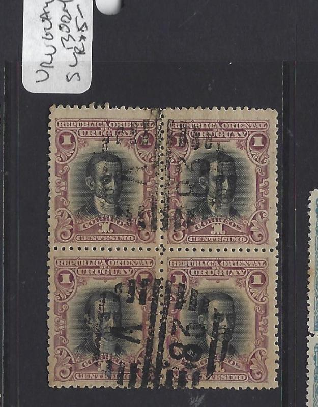 URUGUAY   (PP2512B)   SC 130  BL OF 4   VFU