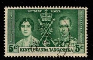 Kenya, Uganda, Tanzania  - #60 Coronation Issue - Used