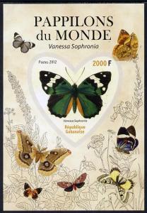 Gabon 2012 Butterflies of the World #2 - Vanessa sophroni...