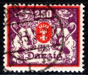 Danzig - Scott # 117a, used