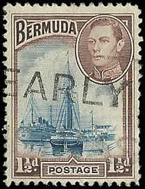 Bermuda - 119a - Used - SCV-0.25