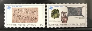 Cyprus 1983 #595-6, MNH, CV $1