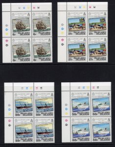 Falkland Islands 404-407 MNH 1984 Bl of 4