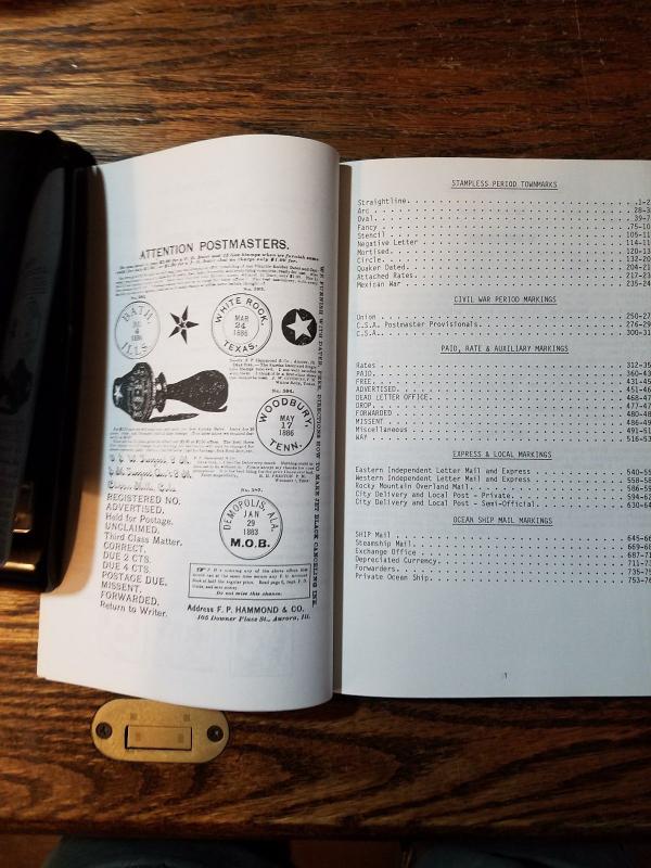 A GUIDE TO 19th CENTURY UNITED STATES POSTMARKS AND CANCELLATIONS Ken Gilman