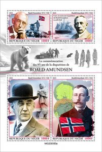 NIGER - 2023 - Raoul Amundsen - Perf 4v Sheet - Mint Never Hinged