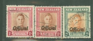 New Zealand #O98-9v Used