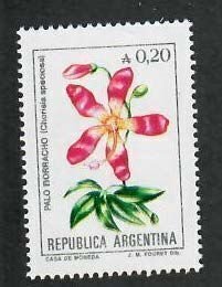 Argentina; Scott 1521; 1985; Unused; NH; Flowers