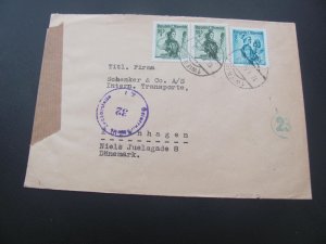 AUSTRIA 1952 CENSORED COVER VF (100)