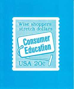 USPS 1st Day Ceremony Program #2005 Consumer Education 1982