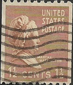 # 849 USED MARTHA WASHINGTON