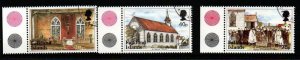 FALKLAND ISLANDS SG829/31 1999 ST MARYS CHURCH USED