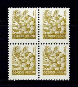BRAZIL Sc# 1940 MNH FVF 4Block Babassu Palm Tree