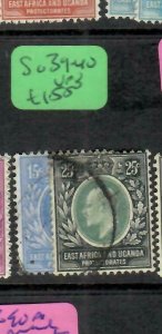 EAST AFRICA & UGANDA (P1405B) KE 15C, 25C    SG 39-40     VFU 