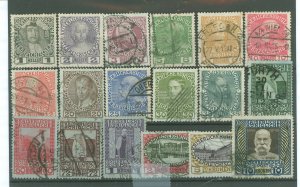 Austria #110a-127  Single (Complete Set)