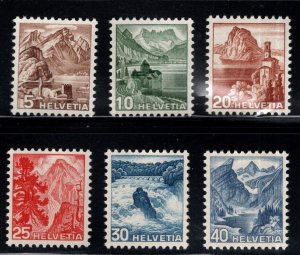 Switzerland Scott 316-321 MNH** 1948 Grisons National Park set  CV $42.50