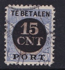 Netherlands  NVPH #PV2  used  1924 postpakket-verrekenzegels  15c